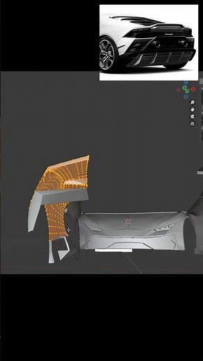 Part 9 - How to 3D Model a Lamborghini Huracan EVO.