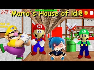 Mario's house of idie - Baldi's Basics Mod