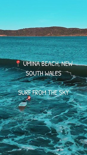 Drone Views of Umina Beach, New South Wales