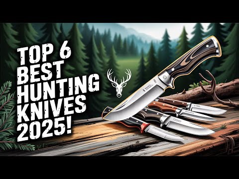 Top 6 Best Hunting Knife 2025! 🔥