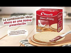 Kit de obleas con delicioso Arequipe Alquería​