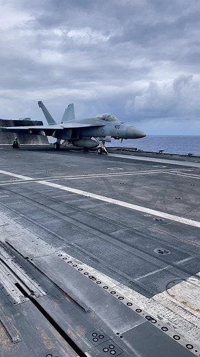 A Day on the Aircraft Carrier - Fighter Jets and Takeoffs