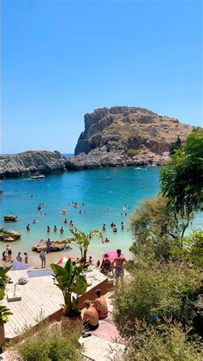 Summer in Greece has started in London, Rhodes