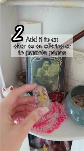 Working with orgonite.