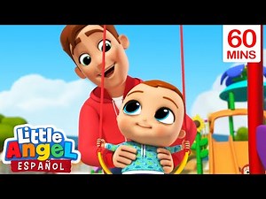 Bebé Juan juega en el Parque Infantil | Canciones Infantiles con Bebé Juan🎵| Little Angel Español
