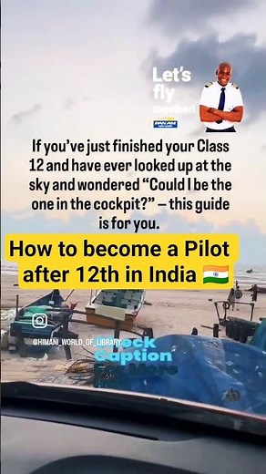 🇮🇳Are you looking to become a PILOT after 12th class 🕵️ Check full process #aviation #fly #flight