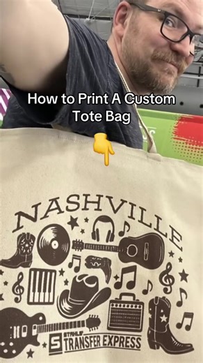Print a custom tote bag with us! The Easy Way! The best alternative to DTF transfers: Screen Print Transfers! 4 Second, Hot Peel. Retail Finish. No Mess? YES PLEASE! #heatpress #screenprint #tshirtbusiness #customprinting #heattransfers #GoofProof