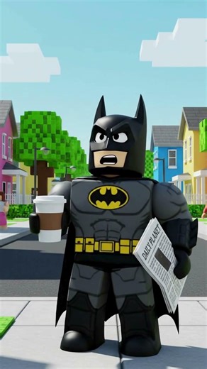 Batman RETIRES in Roblox?! 😂🦇 | Funniest Batman Animation Ever