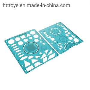 [Hot Item] Custom Mold Flexible Geometry Template Ruler Flexible Math Geometry Ruler Factory