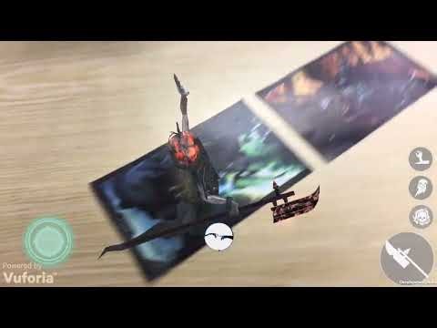 Genesis Augmented Reality Trading Card Game (TCG Gameplay Video)