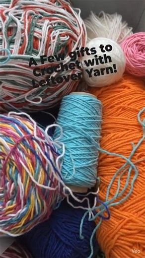 Using Leftover Scrap Yarn to Crochet Easy Gifts and Accessories for Everyday Use #shorts