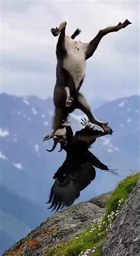 A Golden Eagle Comes Down at 240 km/h
