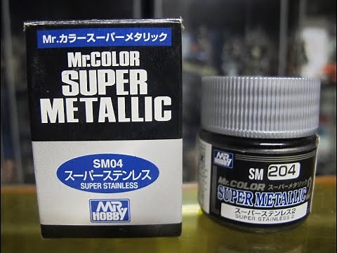 model kit workshop 162: Mr Color Super Metallic II review