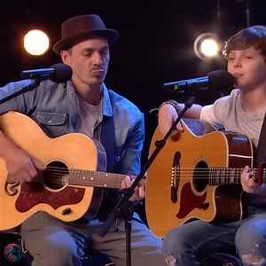 146K views · 2.8K reactions | Father-Son Singing Duo Win Simon Cowell's GOLDEN BUZZER with Original Family Song | Talent Show | Facebook