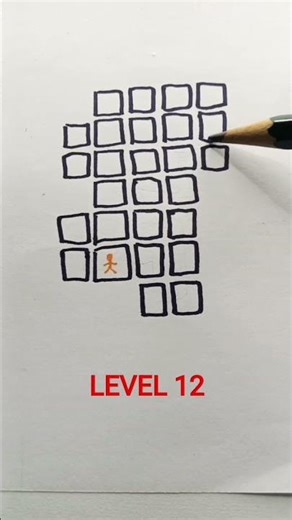 LEVEL 12: Find a one line path #shorts