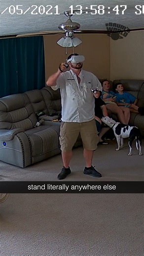 eBaum's World on Instagram: "It's like he was trying to get hurt #vr #vrfails #fails #ebaumsworld credit: Chris Narron via ViralHog"