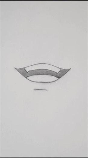 Anime Smile Drawing for Beginners #shorts #drawing #sketch #animedrawing