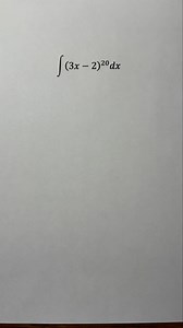 21K views · 298 reactions | Indefinite integration! #math #maths #mathematics #calculus #physics #viralreels #viral | Mathkid Anthony | Facebook