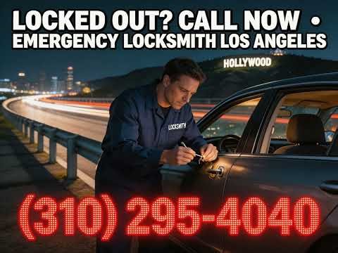 Stranded in LA? How 24/7 Emergency Locksmiths Save the Day