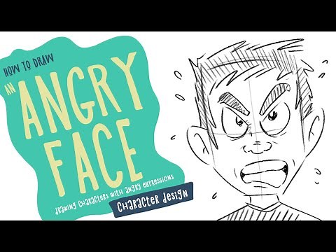 How To Draw An Angry Face