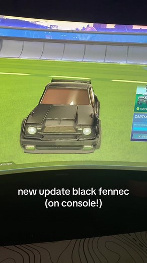 Rocket League Update: New Black Fennec on Console!