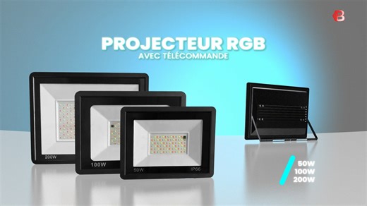 ✨ ILLUMINEZ VOS ESPACES AVEC LA MAGIE DES COULEURS ! ✨ Transformez votre intérieur et extérieur en une ambiance festive d'un clin d'œil avec les Projecteurs LED RGB aux couleurs infinies. 🎨 Éclairage RGB multicolore pour créer l’ambiance que vous voulez 🕹 Télécommande : changez les couleurs, la luminosité et les effets à distance 🌧 IP66 : résiste à la pluie, à l’humidité et à la poussière 🏡 Parfait pour les jardins, terrasses, façades, fêtes et événements 🛒 Achetez directement sur bricodis.