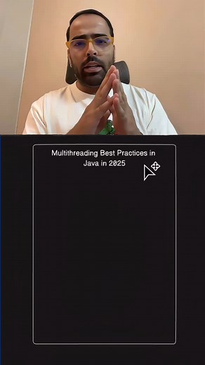 Aman Sahni on Instagram: "Multithreading best practices #coding #programmer #programming #codinglife #java #webdeveloper #coder #developer #softwaredeveloper #springboot #fullstackdevelopment #fullstackdevelopers #codingisfun #codinglife"