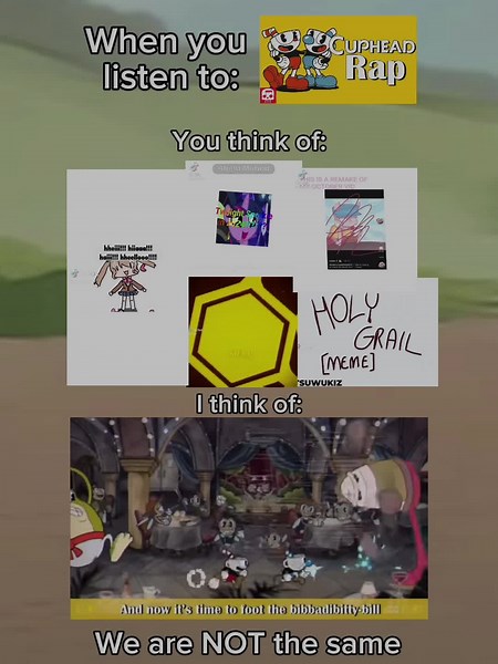 (I AM NOT SAYING THIS TO EVERYONE!!) im just making a vid. BUT AAHHH THE CUPHEAD RAP IS TRENDING#fyp#fypp#cuphead#cupheadrap#ifeelliketheholygrial#trend#trending