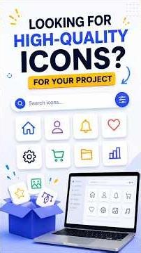 This Website Every Developer & Designer Should Know 🔥 | Best Free Icons for UI & Web Design #shorts
