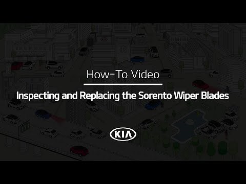 Inspecting and Replacing the Sorento Wiper Blades｜Sorento How-To｜Kia