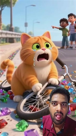 They are all excellent; everyone is helping out together #comedy #cartoon #cat #shorts #viral #funny