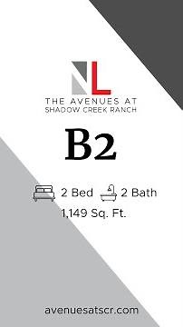 Avenues at Shadow Creek Ranch | 2 Bed 2 Bath | Apartment 27101