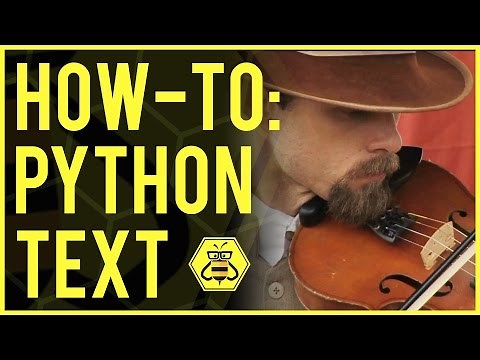 How-To: Python Text, Strings, Escaping, Raw, Repr, Encoding & Methods