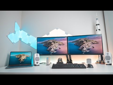 電腦桌面搭建分享 | 我的極簡風桌面1.1 | Desk Tour