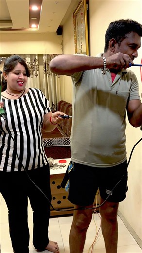 Natkhat Biwi 😜 aur Sidha Sadha Pati 😇 ki super funny love story ❤️😂 couple, comedy full Masti 😜