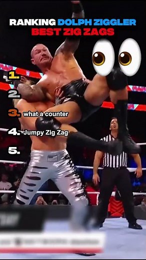 Ranking Dolph Ziggler BEST Zig Zag