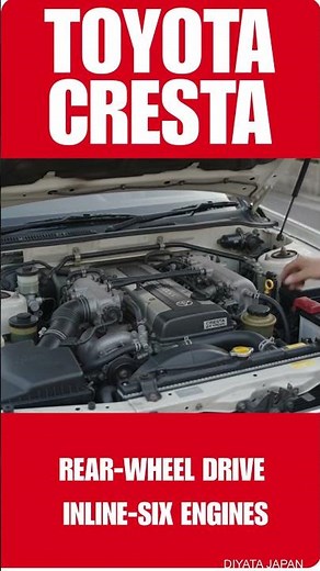 TOYOTA CRESTA 5th Generation 1996–2001 The Final X100 Luxury Sedan #automobile #jdm