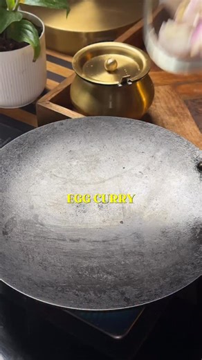 This Egg curry isn’t just an egg curry. It’s childhood, family rules, and that one extra bite everyone secretly wants. This is my mom’s egg curry. Slow cooked, onion coconut masala, mustard oil and a lot of memory mixed into it. Growing up, the real fight wasn’t about how many eggs you got, it was about the yolk. If you know, you know. I’ve shared the detailed recipe in the comments below. Tell me something. Did the egg yolk have a special name in your house too, or was that just us? #eggcurryre