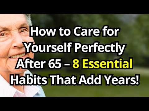 How to Care for Yourself Perfectly After 65 – 8 Essential Habits That Add Years!
