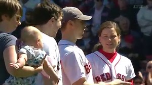 592K views · 15K reactions | On the two year anniversary of the Boston Marathon bombing, survivors Jeff Bauman & Patrick Downes threw out the first pitches at Fenway Park before the Boston Red Sox game. #OneBostonDay | MLB on FOX | Facebook
