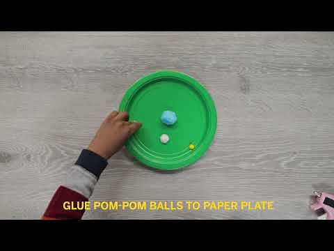 Paper Plate Marble Maze | STEAM Tutorial | Valero