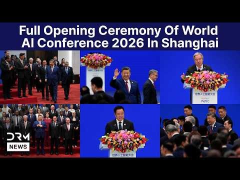 FULL Opening Ceremony: Xi Jinping Opens World AI Conference 2026 With Global Leaders | AI1F