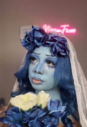 Corspe Bride Makeup Tutorial on Day 31 of 31 Days