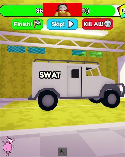 GREEN LIGHT… “Spider gave me big hug” 🕷️ Barry’s Spider Web Hug Attack 🕸️ (#Obby) 👻😂 #Roblox #Shorts