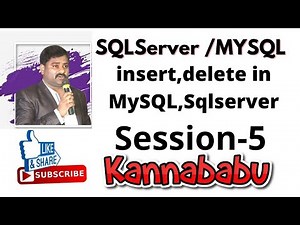 Sql Server /MySQL-5