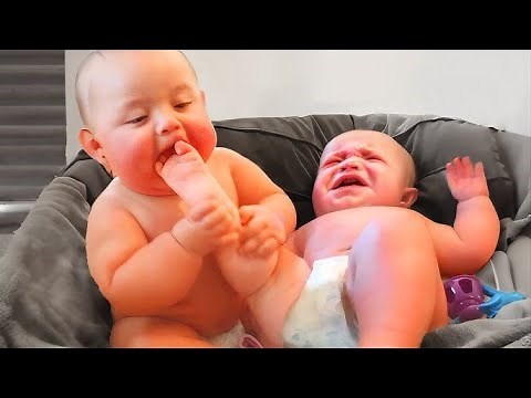 Ultimate Funny Twin Babies Compilation - Try Not to Laugh