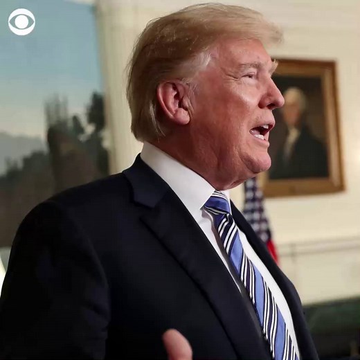 75K views · 1K reactions | Pres. Trump jumped to the defense of Sinclair Broadcast Group, which is under fire following the rapid spread of a video showing anchors at its stations reading a script criticizing "fake news" stories. https://cbsn.ws/2JeTBN9 | CBS News | Facebook