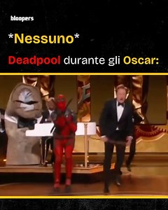 19K views · 2.3K reactions | No ragazzi questo momento è fighissimo #Deadpool #Oscar2025 #Bloopers | Bloopers Network | Facebook