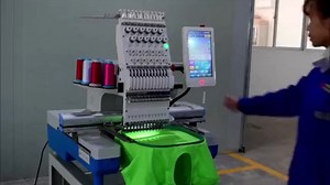 Hento Factory Single Head Cheap Hat Embroidery Machine / 3d Embroidery Machine / Chain Stitch Embroidery Machine