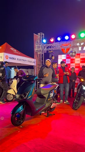 Big day at the Yadea official flagship store! Along with the two new variants, we also got a first look at Yadea’s upgraded models — the powerful T5L and the stylish M3H. And of course, the showstopper: the beast itself, Yadea Keeness. Innovation, style, and performance — all under one roof. ⚡🔥 #YadeaPakistan #YadeaLaunch #Velax #Keeness #T5L #M3H #ElectricRevolution | Yadea